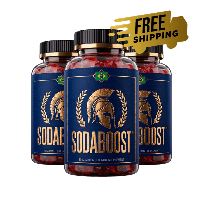 SodaBoost three-bottle package